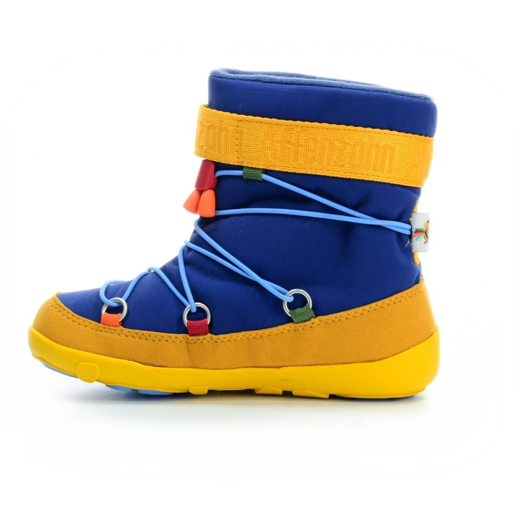 Affenzahn Schneestiefel Vegan Snowy Tukan Blau Winterbarfußschuhe