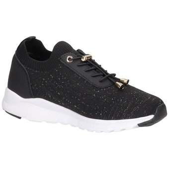 Barbarella Slip On Sneaker in schwarz