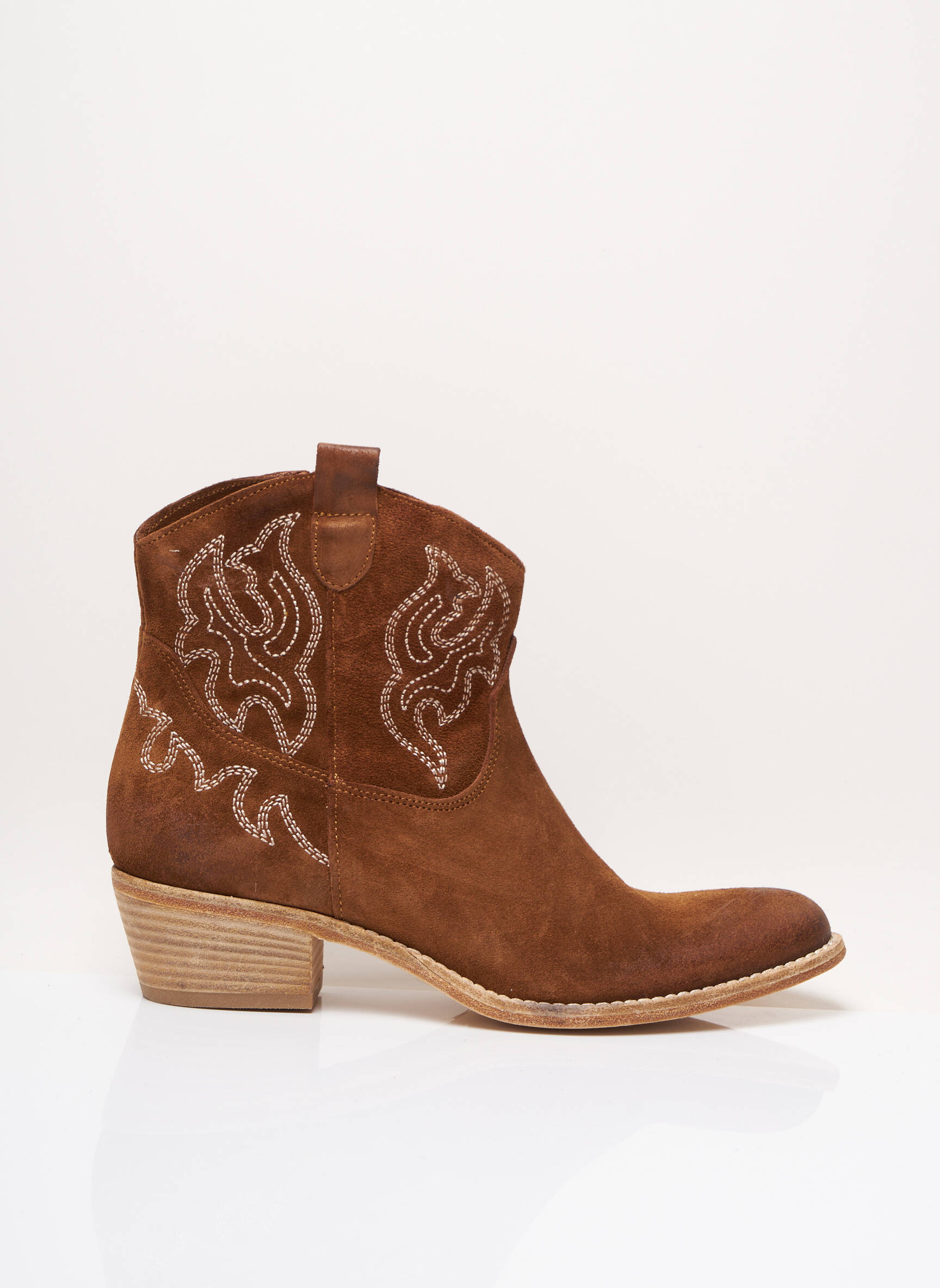 Paoyama Bottines Femme couleur marron