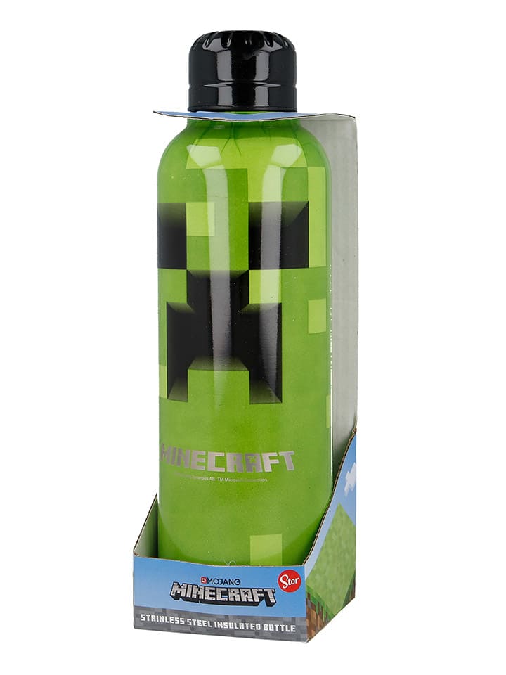 Minecraft Edelstahl-Trinkflasche 