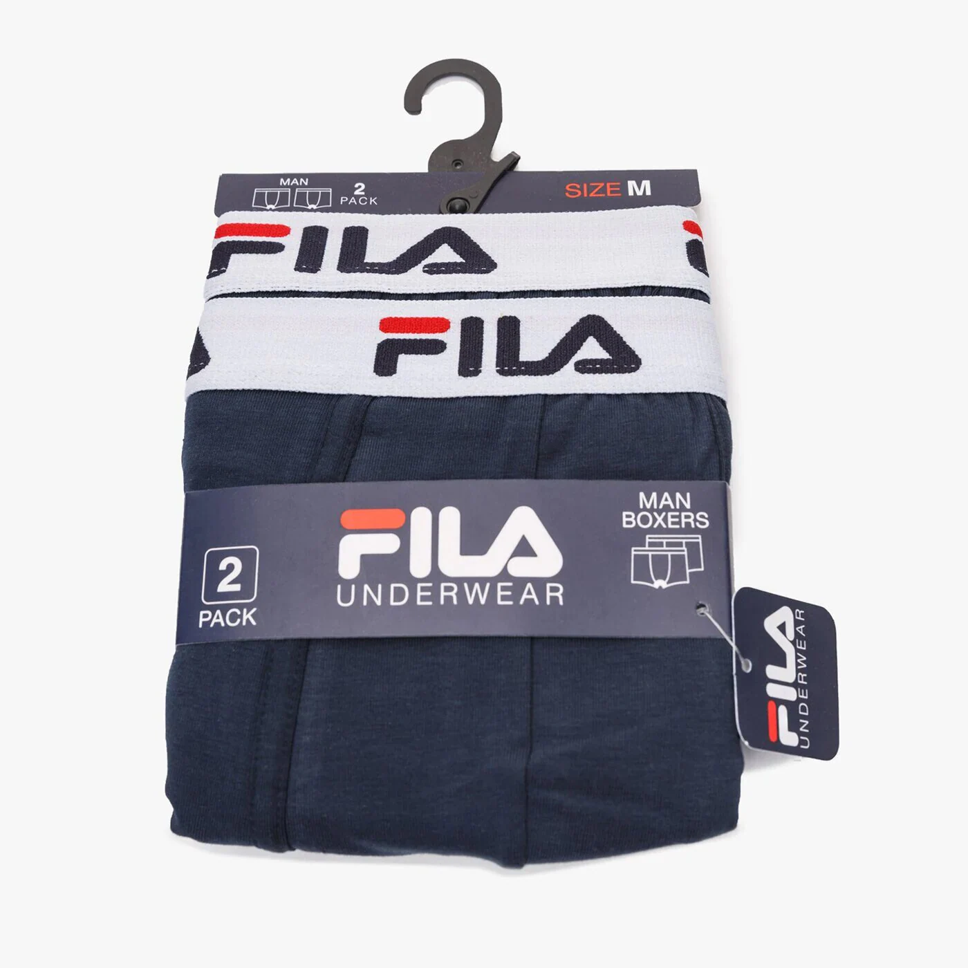 FILA BOXERSHORTS TRUNK URBAN 2PACK NAVY Dunkelblau