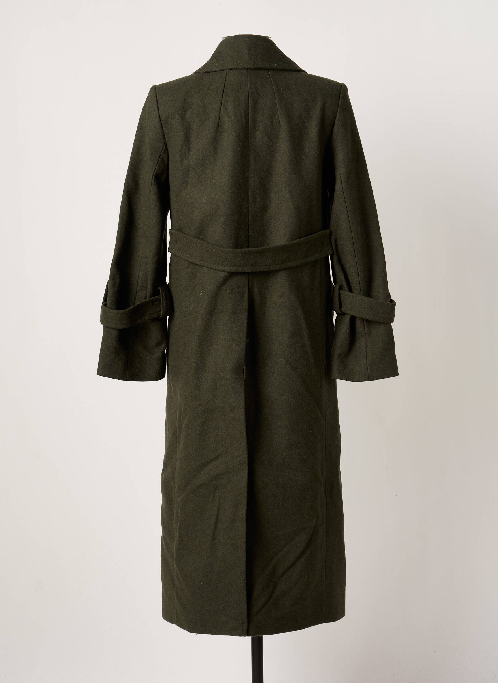 Mango Manteaux Longs Femme couleur vert