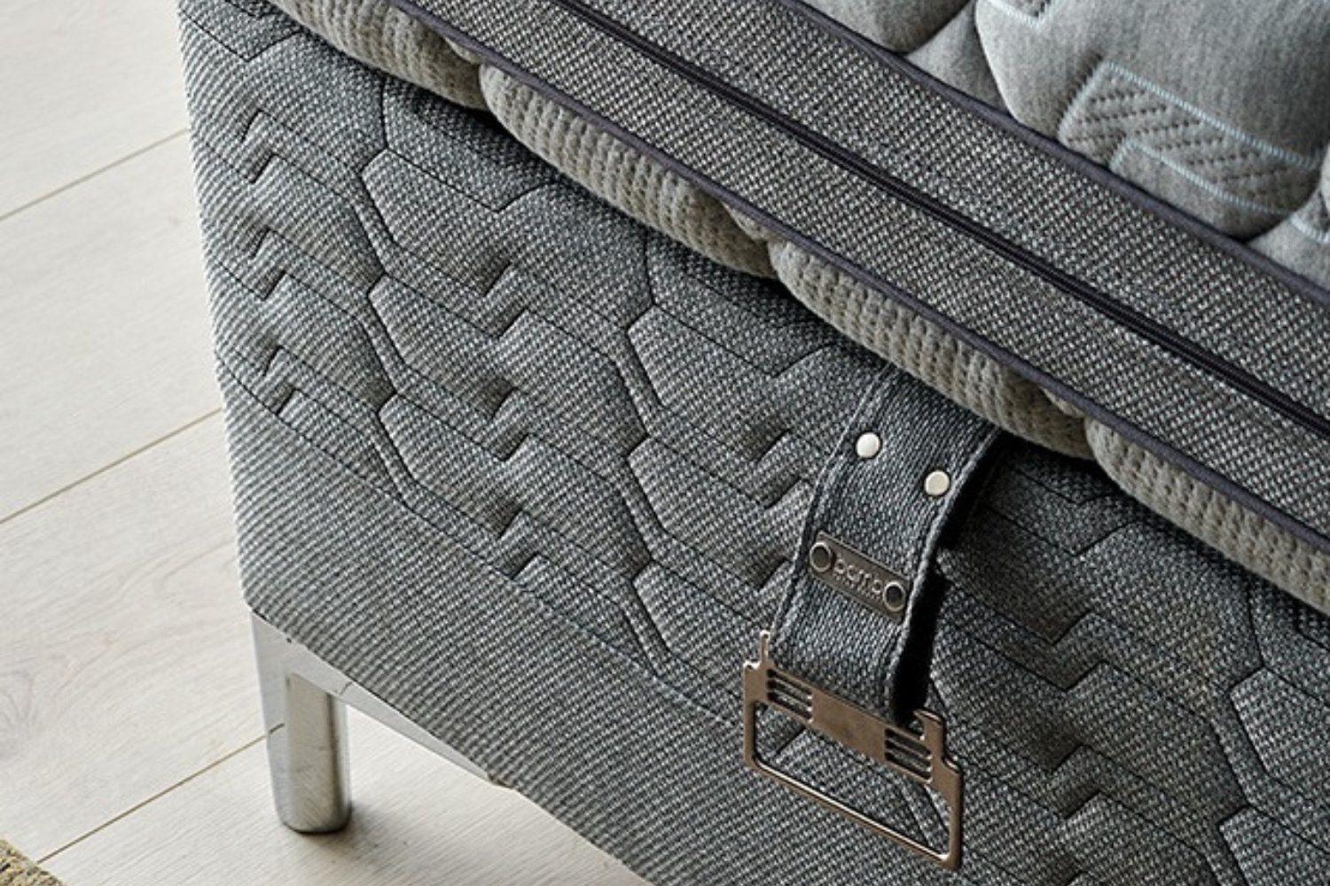 Visco-Matratze 160x200 mit Topper H2 Visco Fresh, Matratzen Bezug Mit Reißverschluss, Moln, 27 cm hoch, Visco-Schaumstoff
