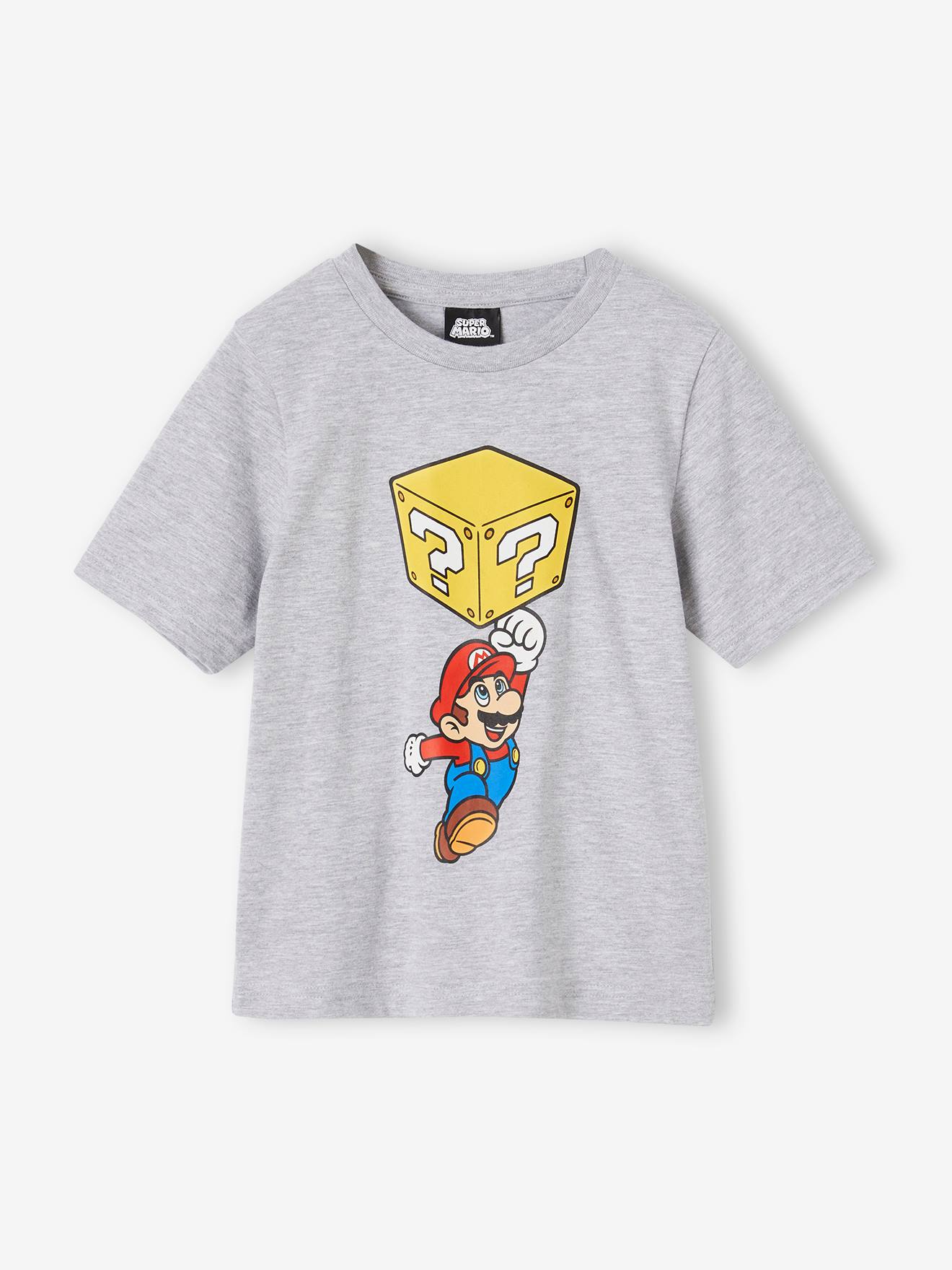 Super Mario Kurzer Kinder Schlafanzug SUPER MARIO - anthrazit
