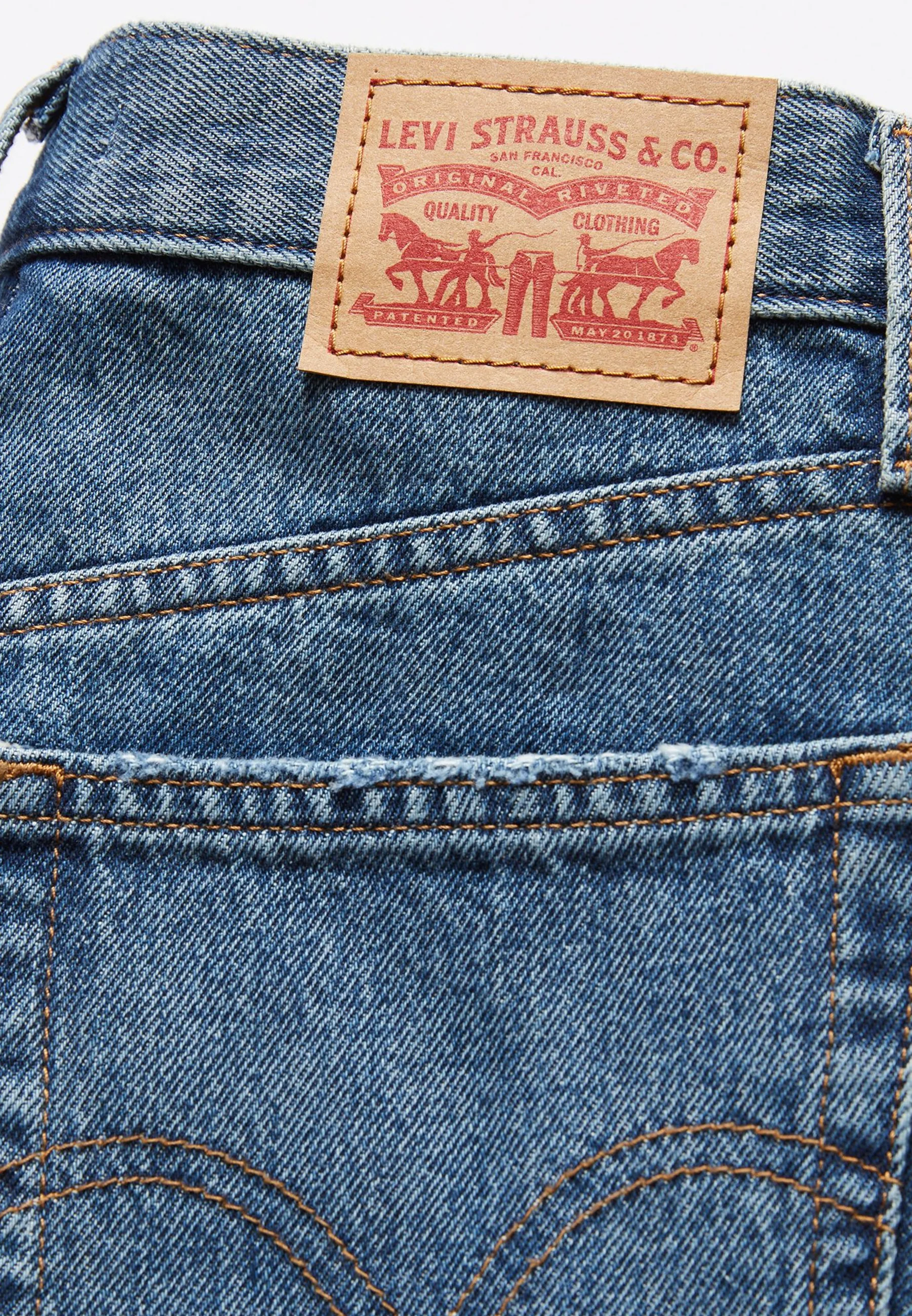 Levi's® HIGH WAISTED MOM - Shorts vaqueros