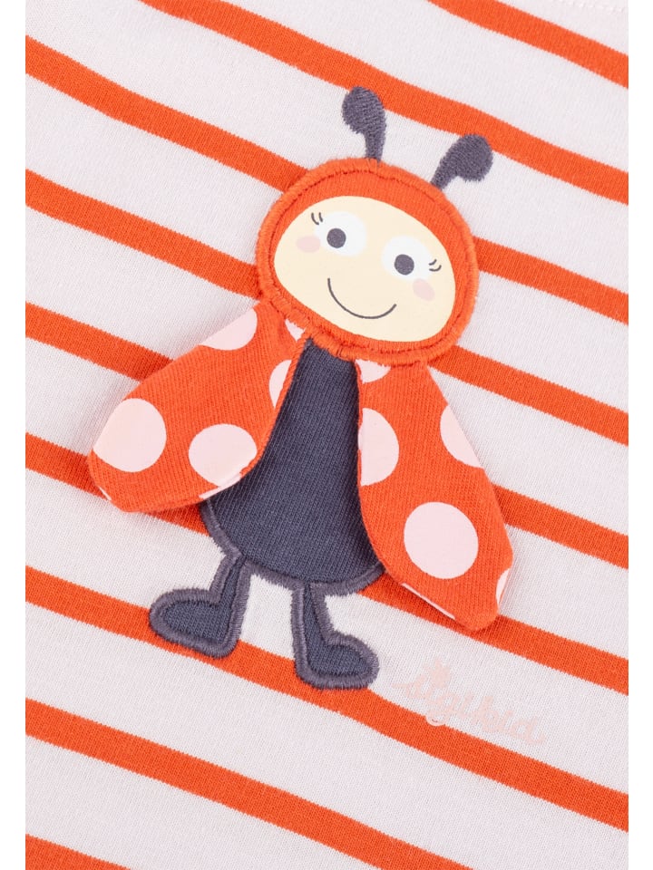 Sigikid Longshirt happy ladybug in Hellrosa/Rot günstig kaufen
