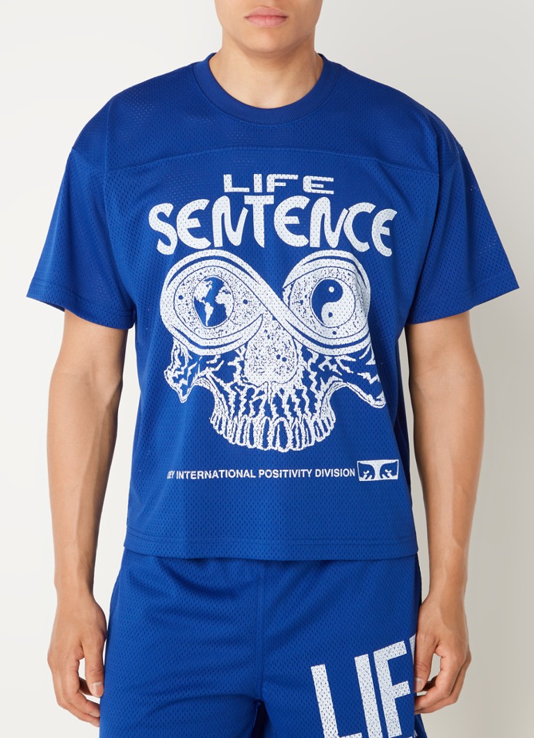 Obey Bigwig Otium T-shirt with mesh details and front and back print