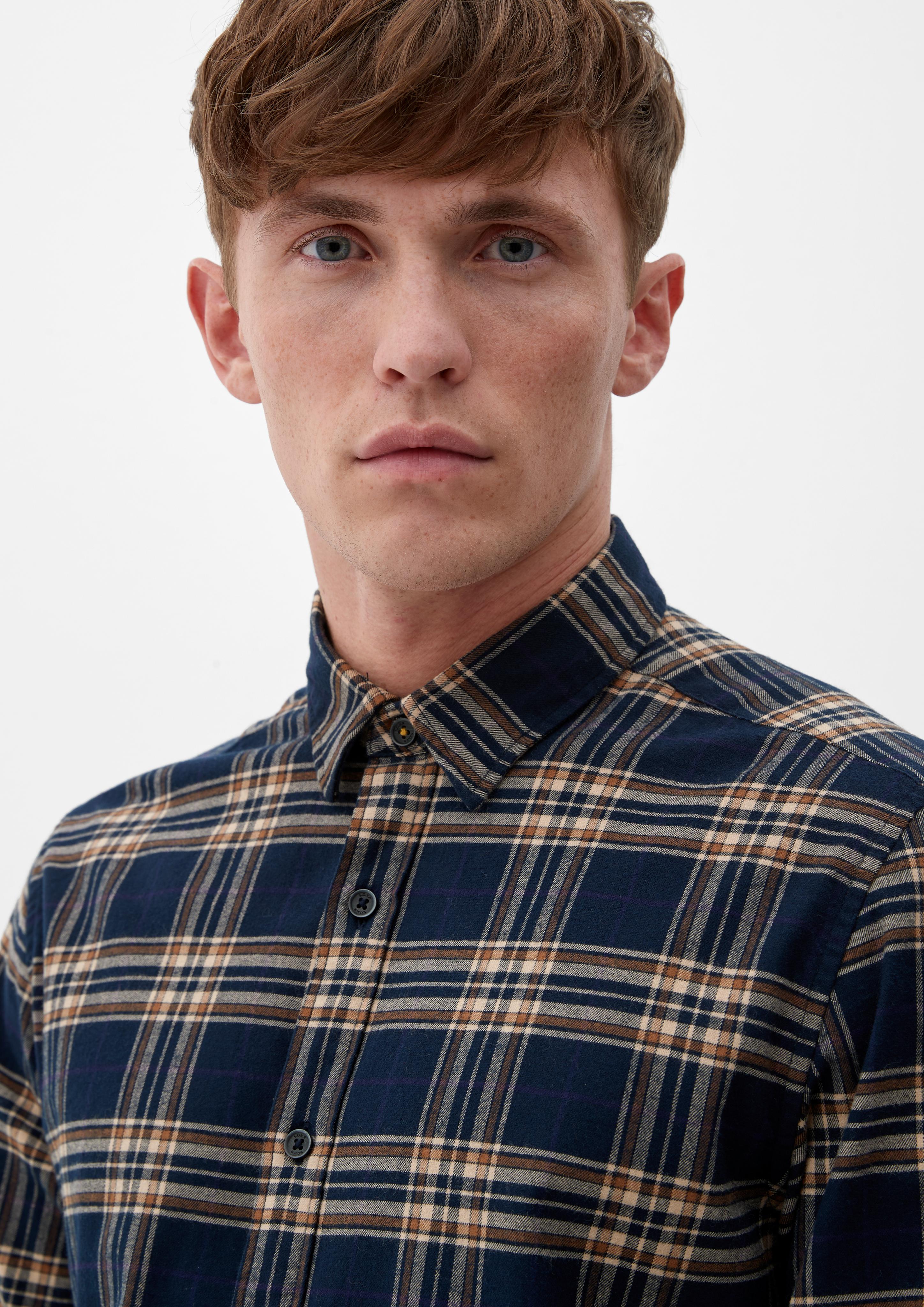 Slim: Langarmhemd aus Twill  2123400-58N1