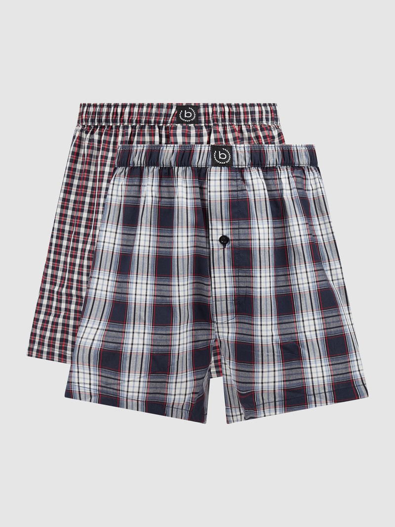 Boxershorts im 2er-Pack in dunkelblau