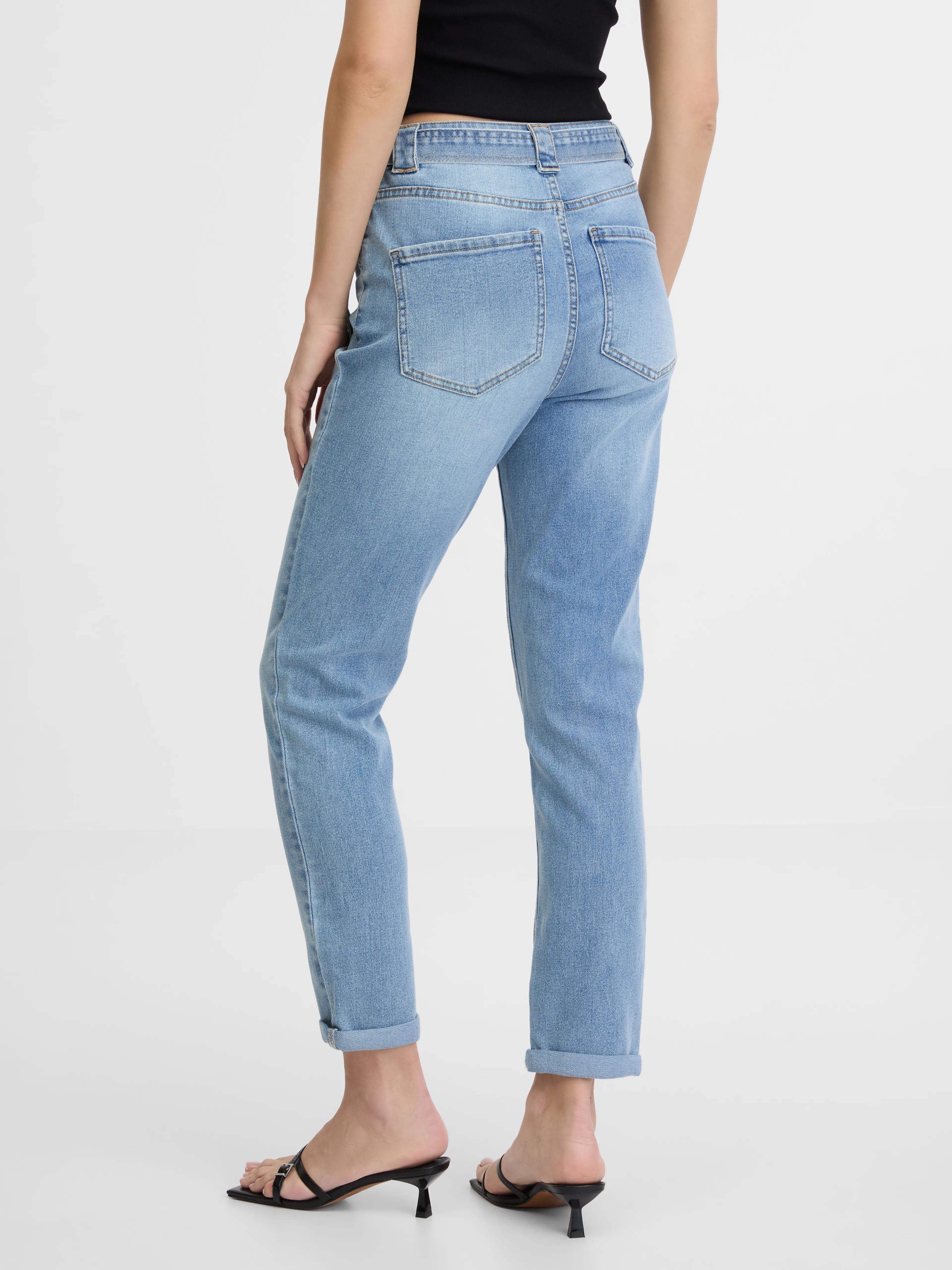 Hellblaue Damen Boyfriend Jeans ORSAY