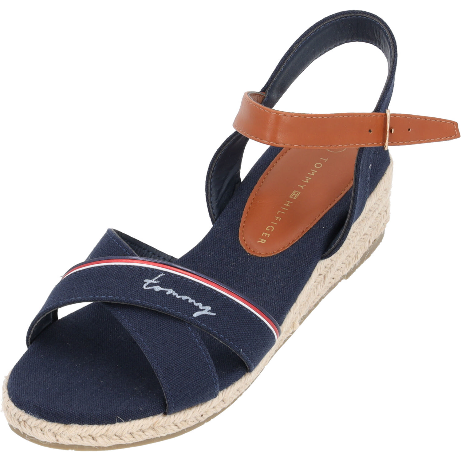 Tommy Hilfiger T3A7-32187, Keilsandaletten, Kinder, Blau