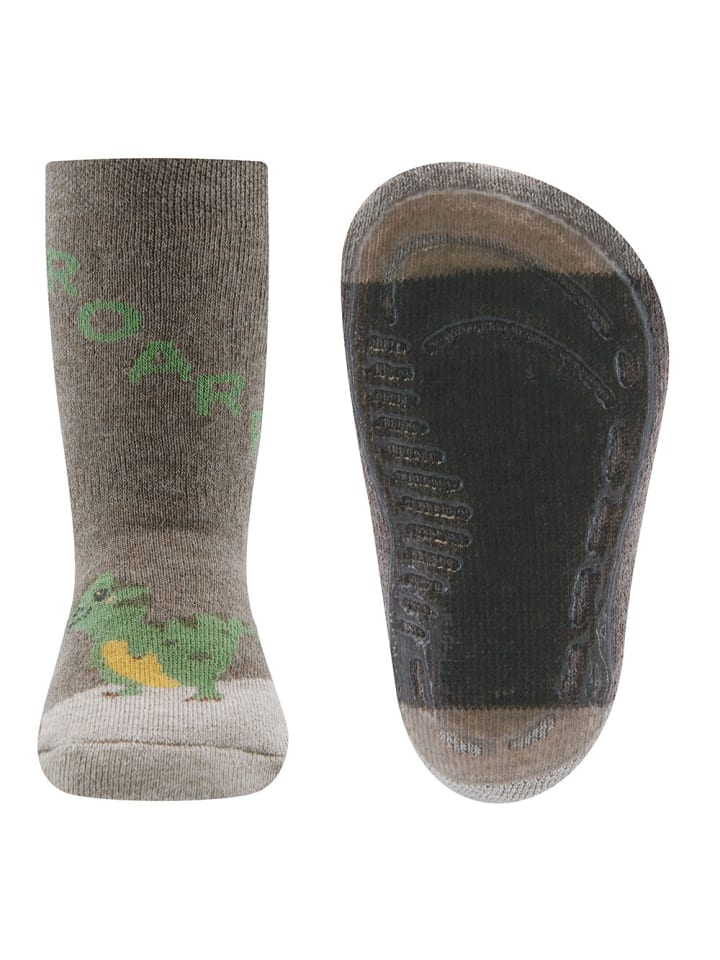 ewers Stoppersocken Dino in mittelbraun günstig kaufen