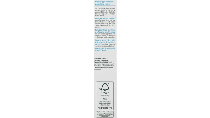 Hautklar Feutigkeits-Tagescreme gegen Hautunreinheiten 40ml 40 ml