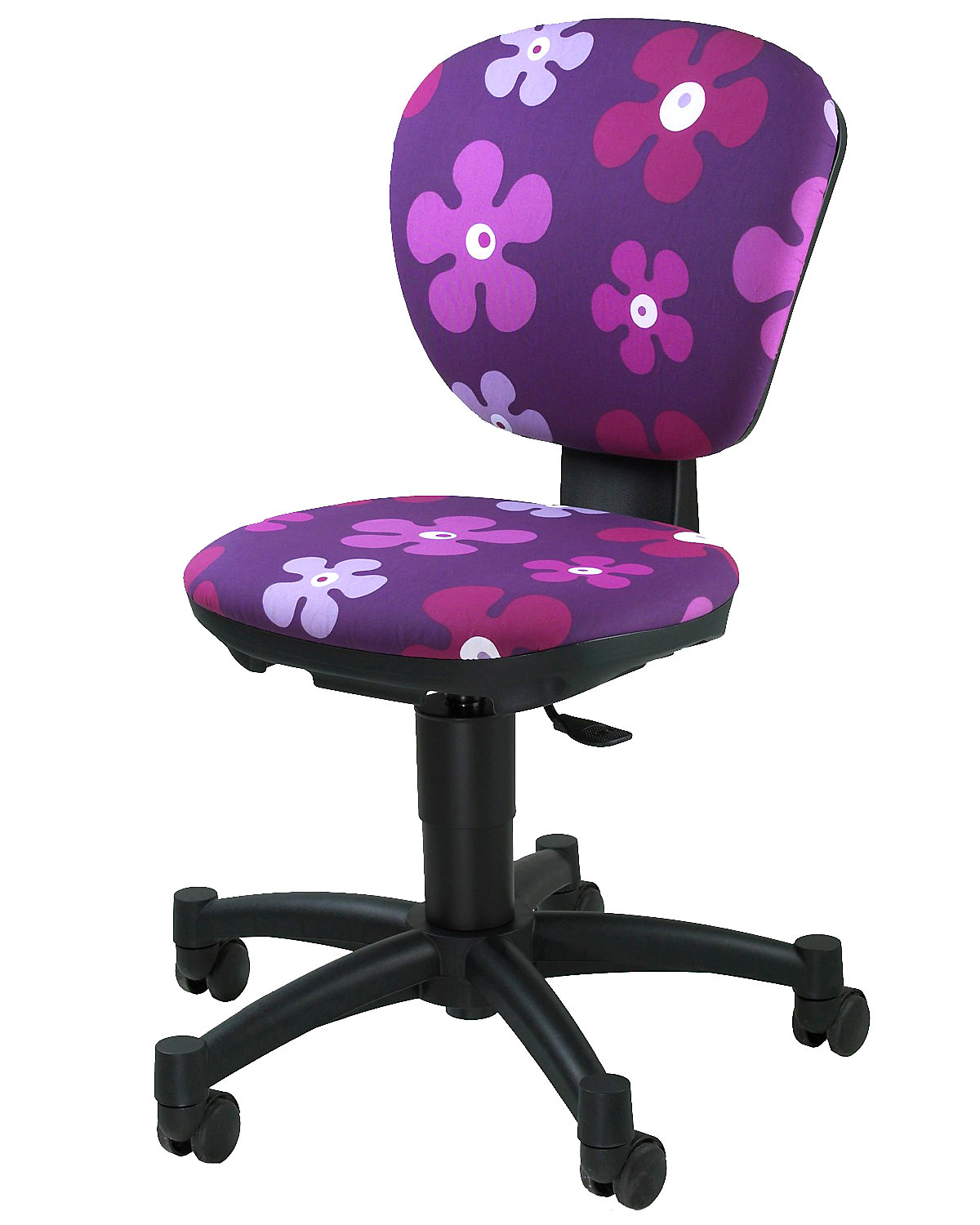TOPSTAR Drehstuhl Ergokid 15 Jet, Flower lila