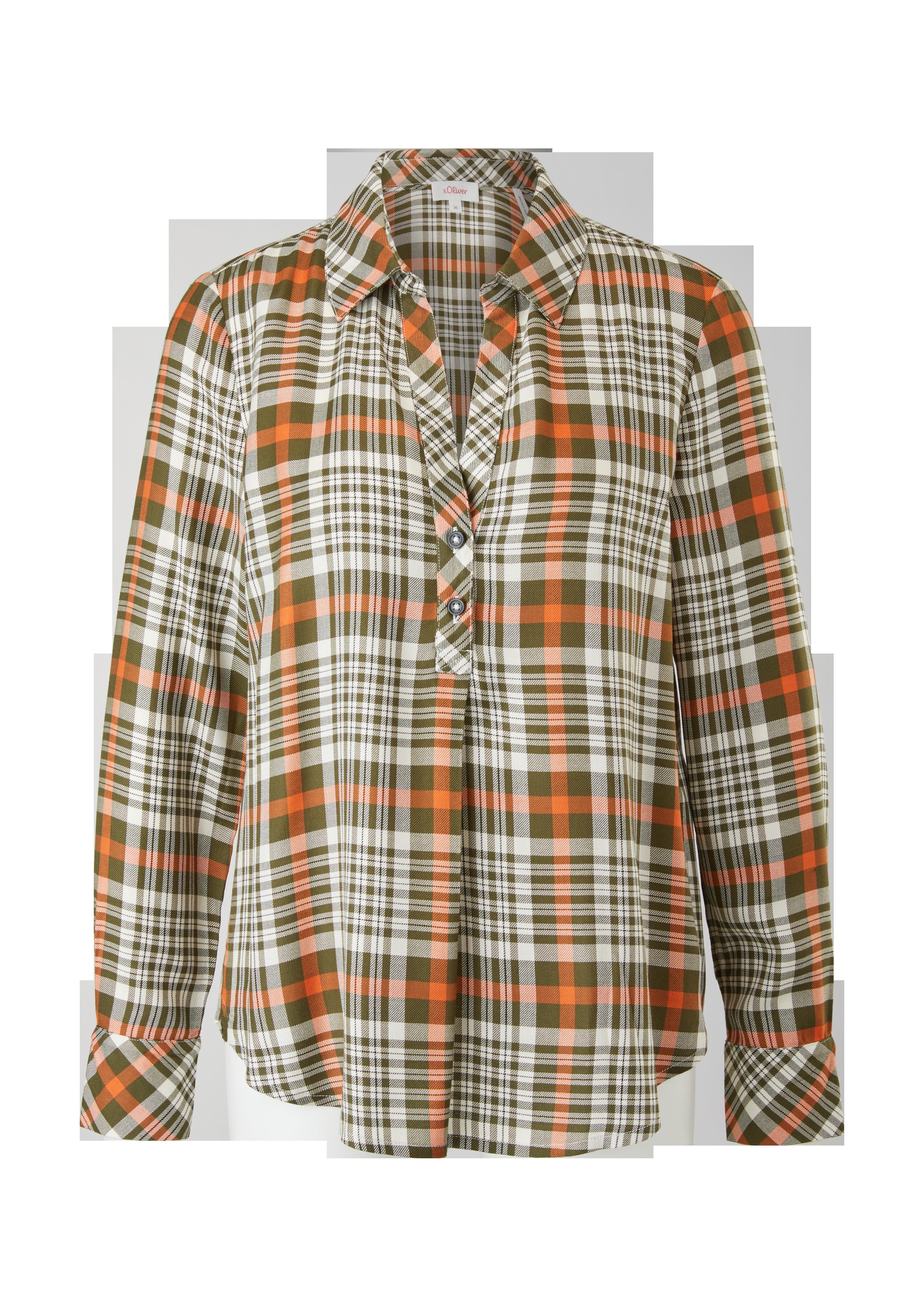 Bluse mit Karomuster  2120721-79N4