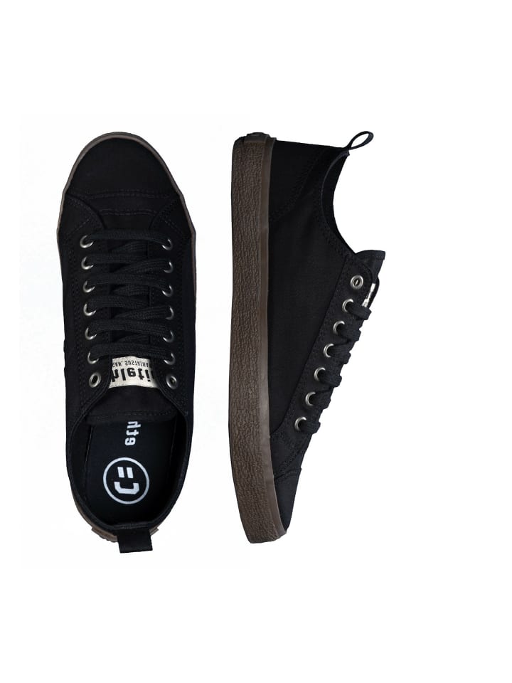 ethletic Canvas Sneaker Goto Lo in jet black günstig kaufen