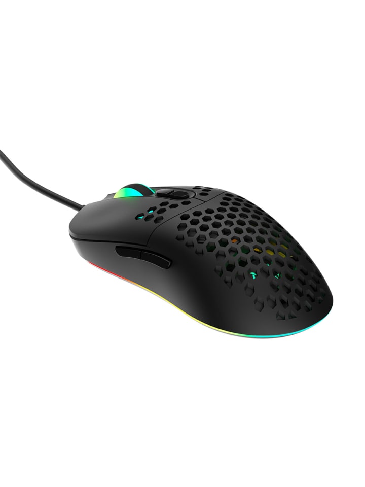 COFI 1453 Qware San Diego Maus – Gaming Maus mit USB-Anschluss & in Schwarz günstig kaufen onesize