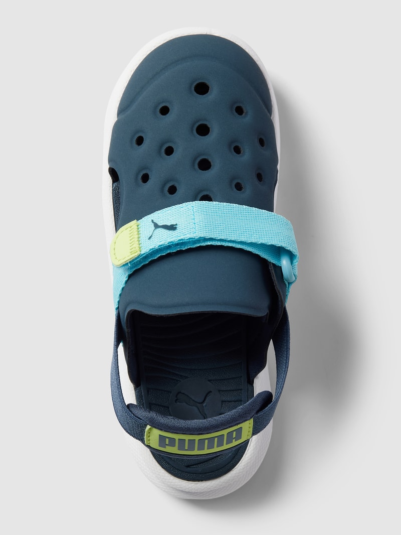 Sandalen mit Label-Detail Modell 'EVOLVE' in hellblau
