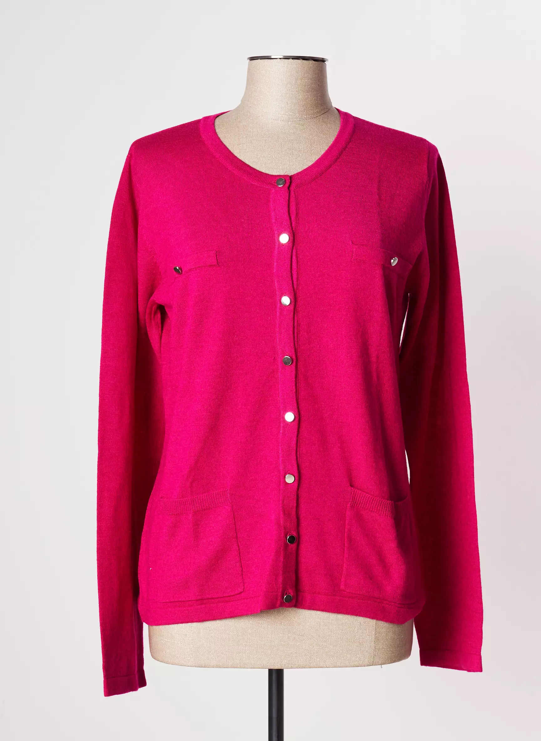 G B Cardigans Femme couleur rose