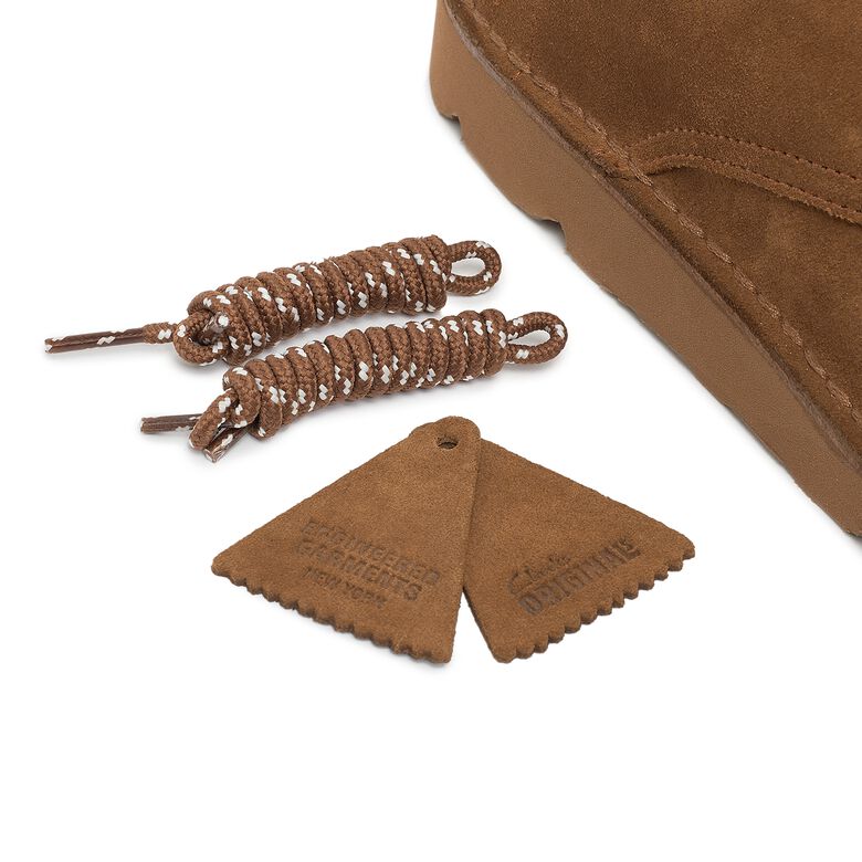 Clarks x Engineered Garments Desert Khan brown