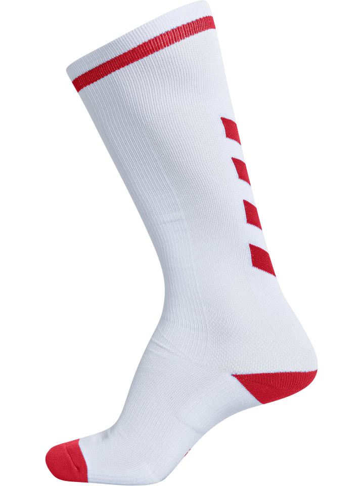 Hummel Hummel Long Socken Elite Indoor Erwachsene in WHITE/TRUE RED günstig kaufen
