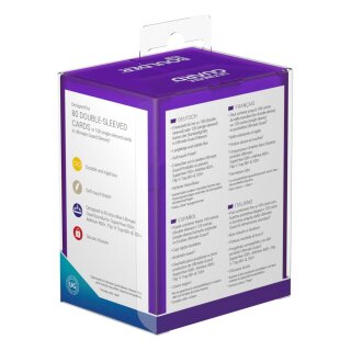Ultimate Guard Boulder Deck Case 80+ Standard Size Amathyst