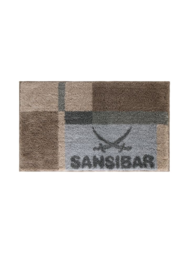 Sansibar Badteppich Cliff in Taupe günstig kaufen