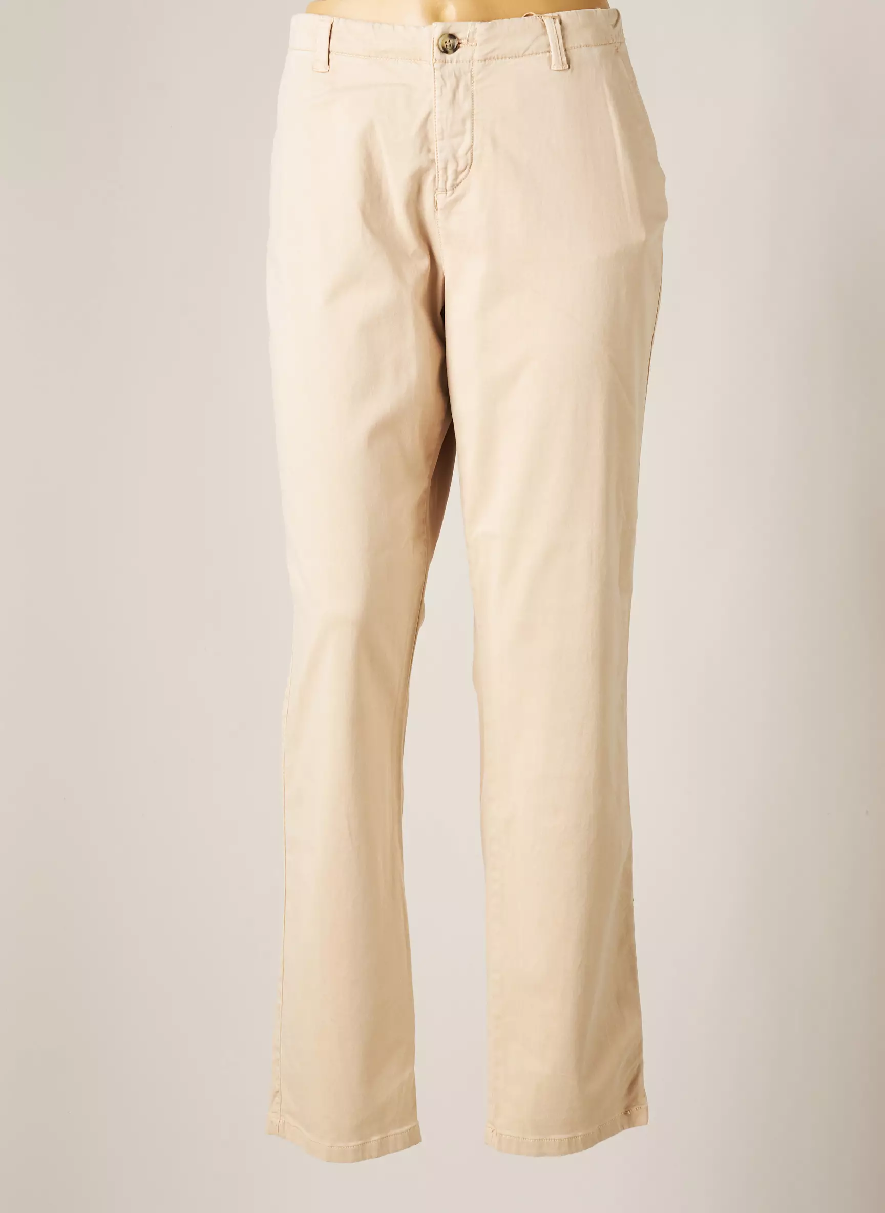 Nice Things Pantalons Chino Femme couleur beige