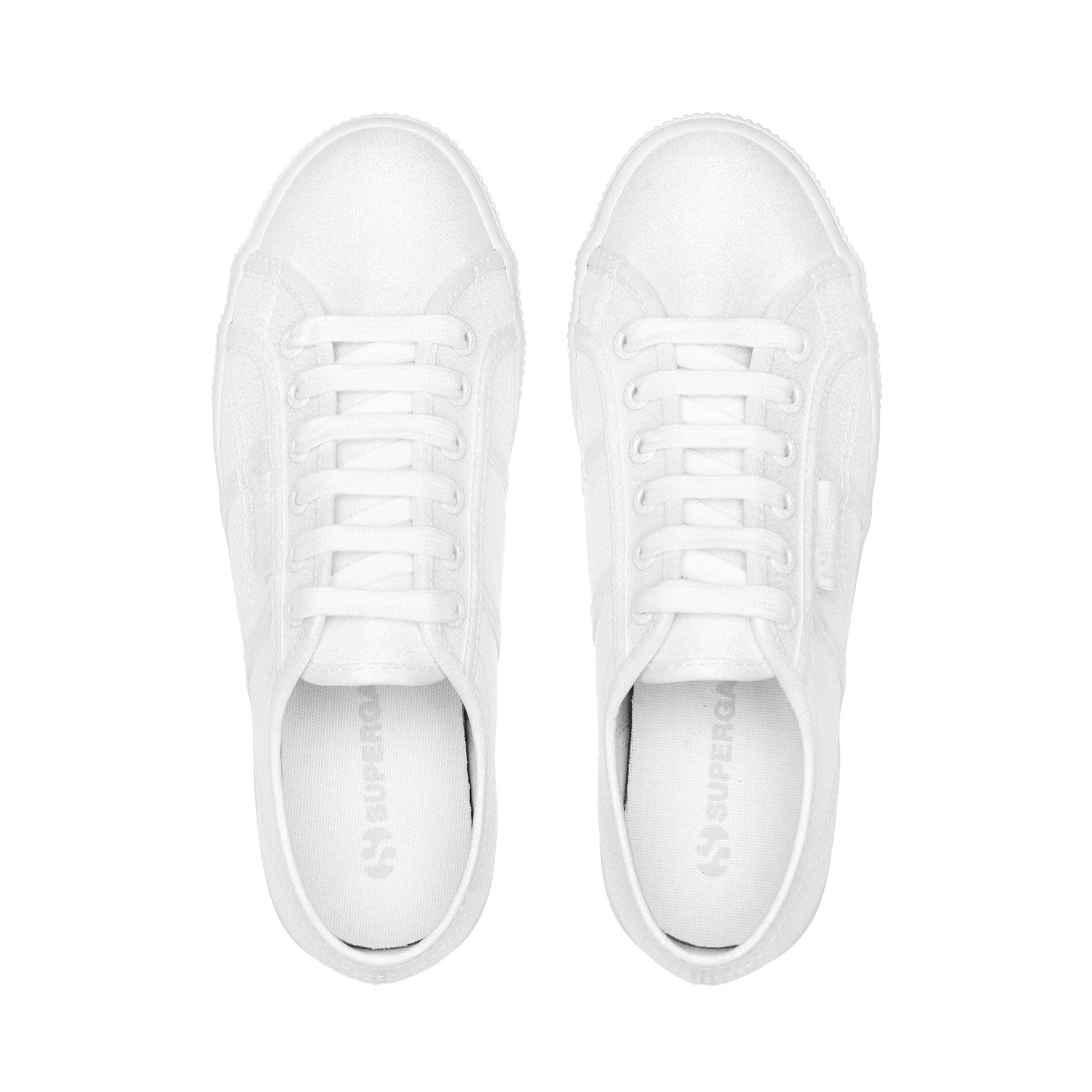 2790 PLATFORM LAME-TOTAL WHITE