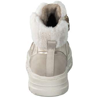 Tom Tailor Sneaker Bootie in beige