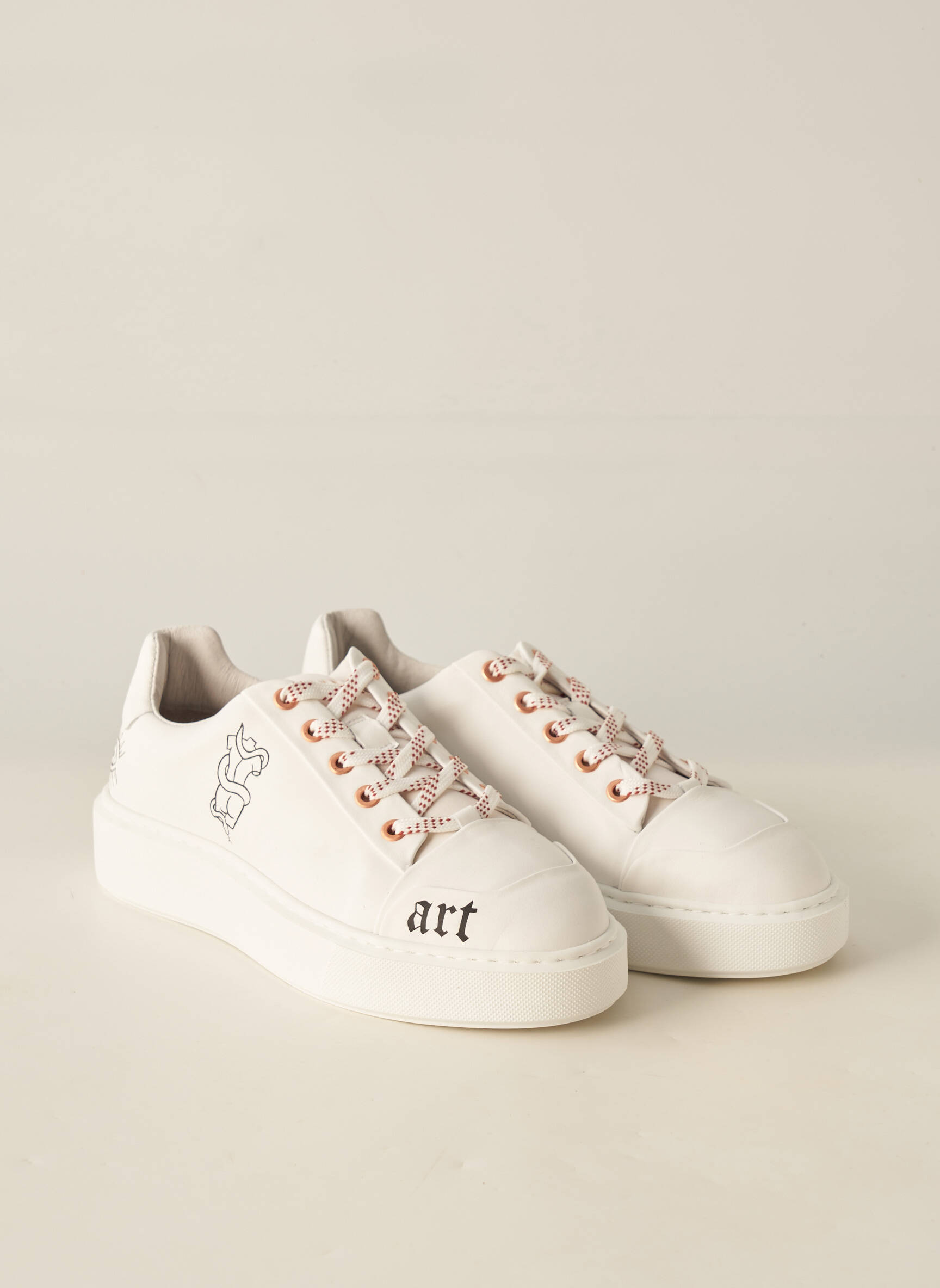 Mikakus Baskets Femme couleur blanc