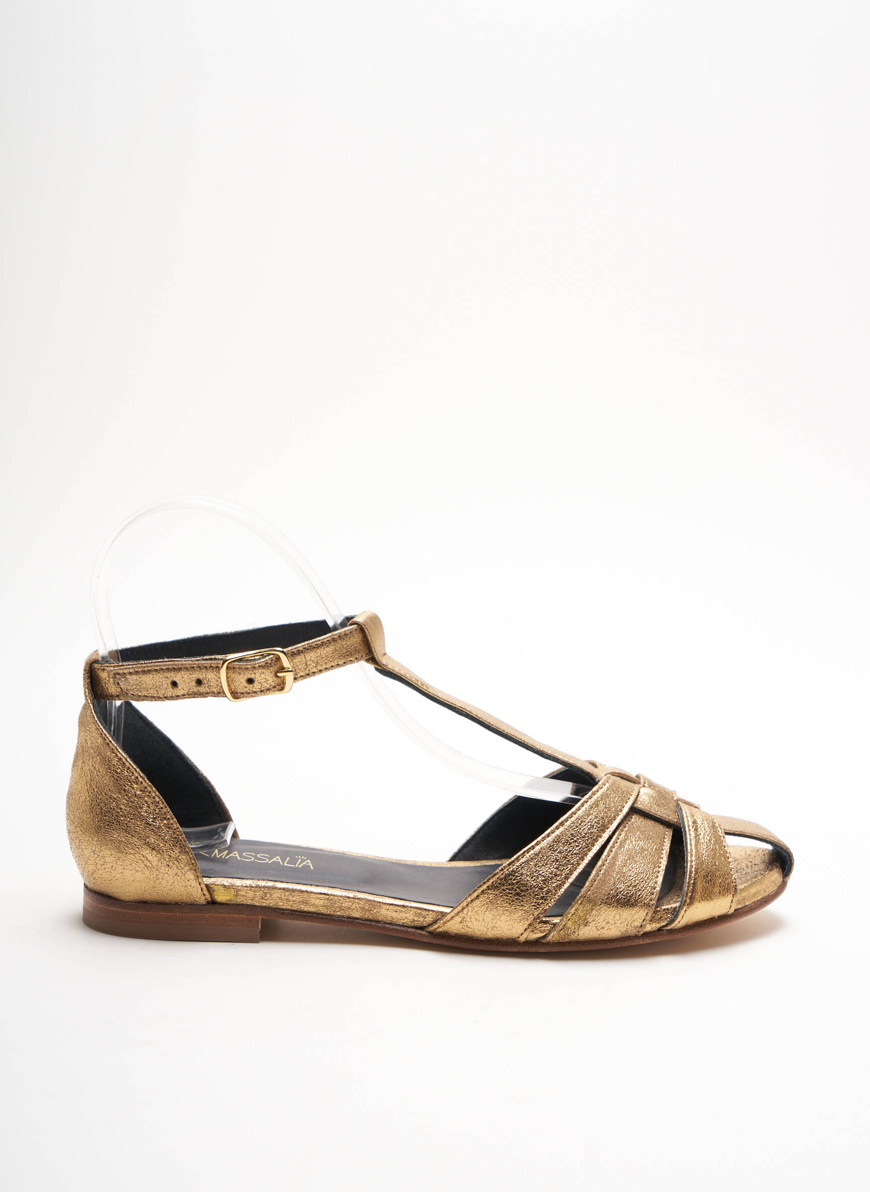 Kmassalia Sandales Nu Pieds Femme couleur beige