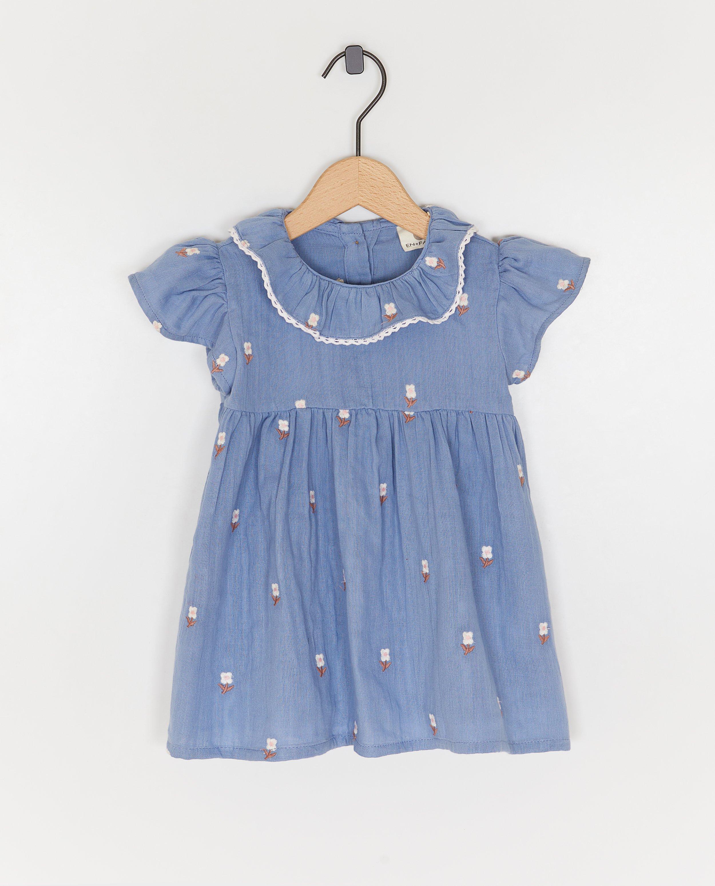 Rochie pentru copii albastru deschis