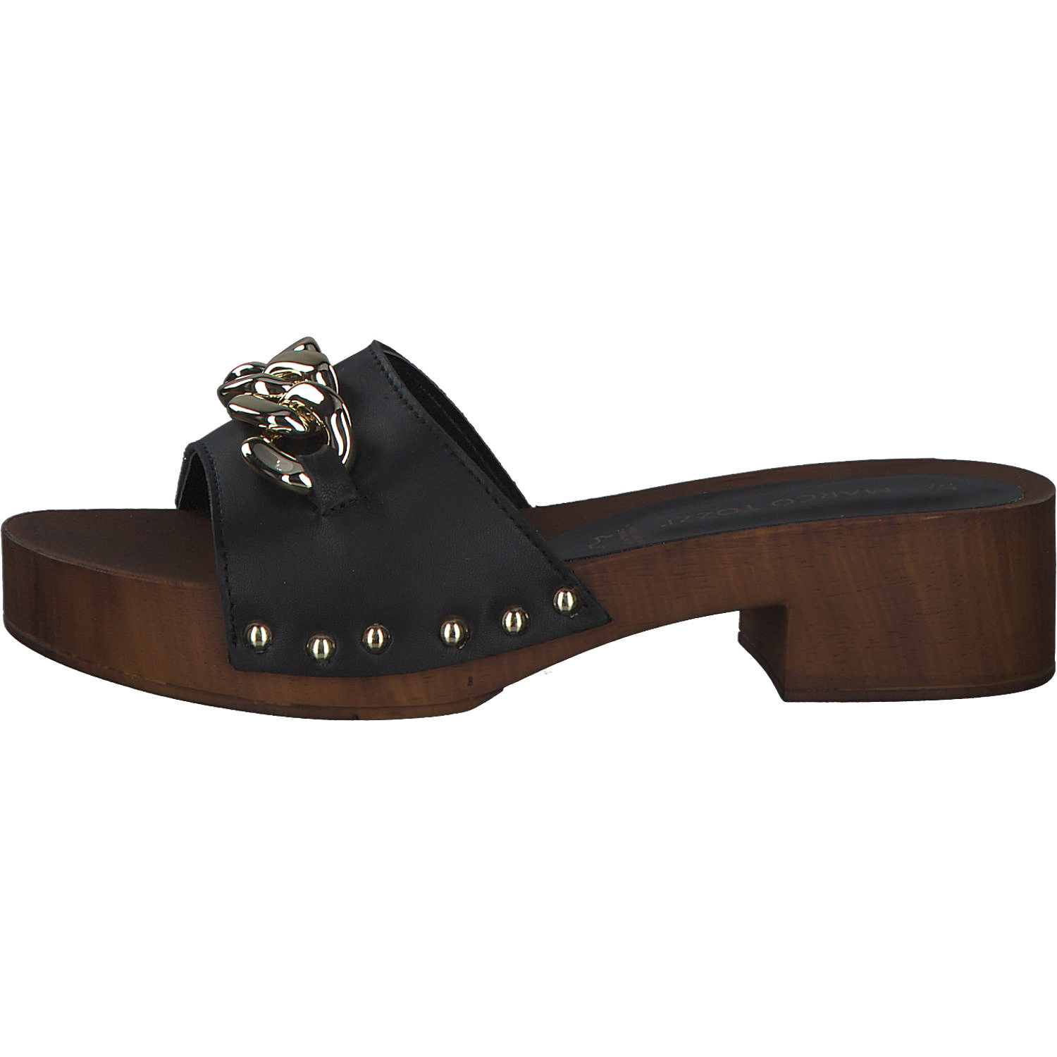 Marco Tozzi 27300, Pantoletten, Damen, Schwarz