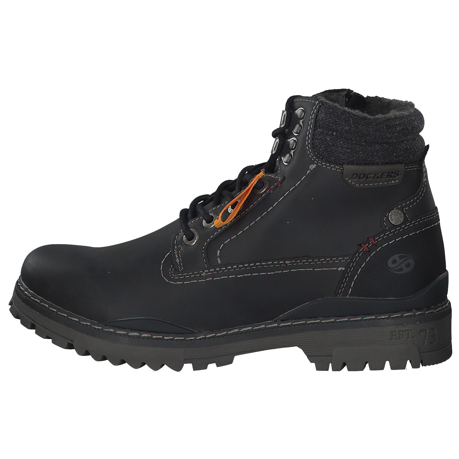 Dockers 47LY101, Winterstiefel, Herren, Schwarz