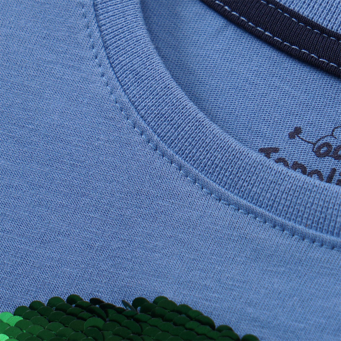 Jungen Langarmshirt mit Wendepailletten
