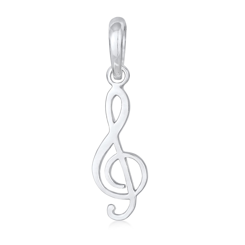 Elli Elli Pendentif Femmes pendentif clé de sol musique classique en argent sterling 9 Pendentif