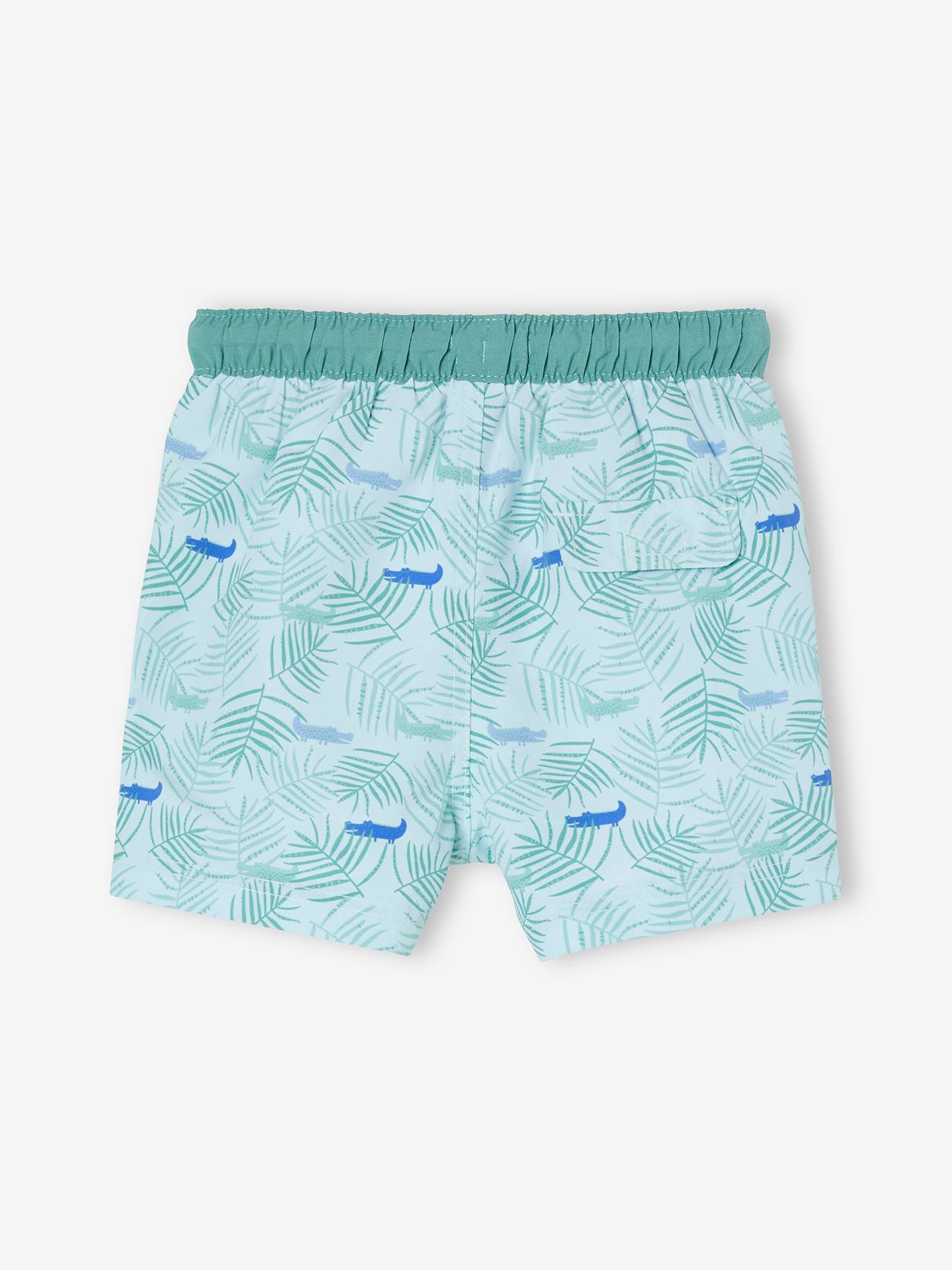 Vertbaudet Jungen Baby Badeshorts Oeko-Tex - aqua