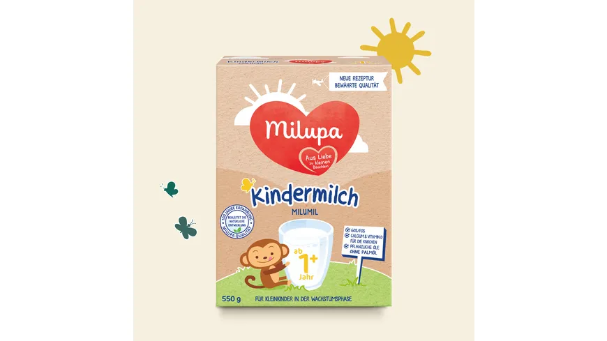 Milupa Milumil Kindermilch 1+ ab 1 Jahr 550 g