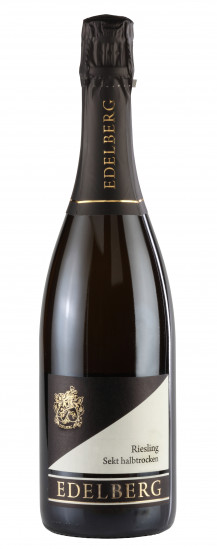 Riesling Sekt halbtrocken - Weingut Edelberg