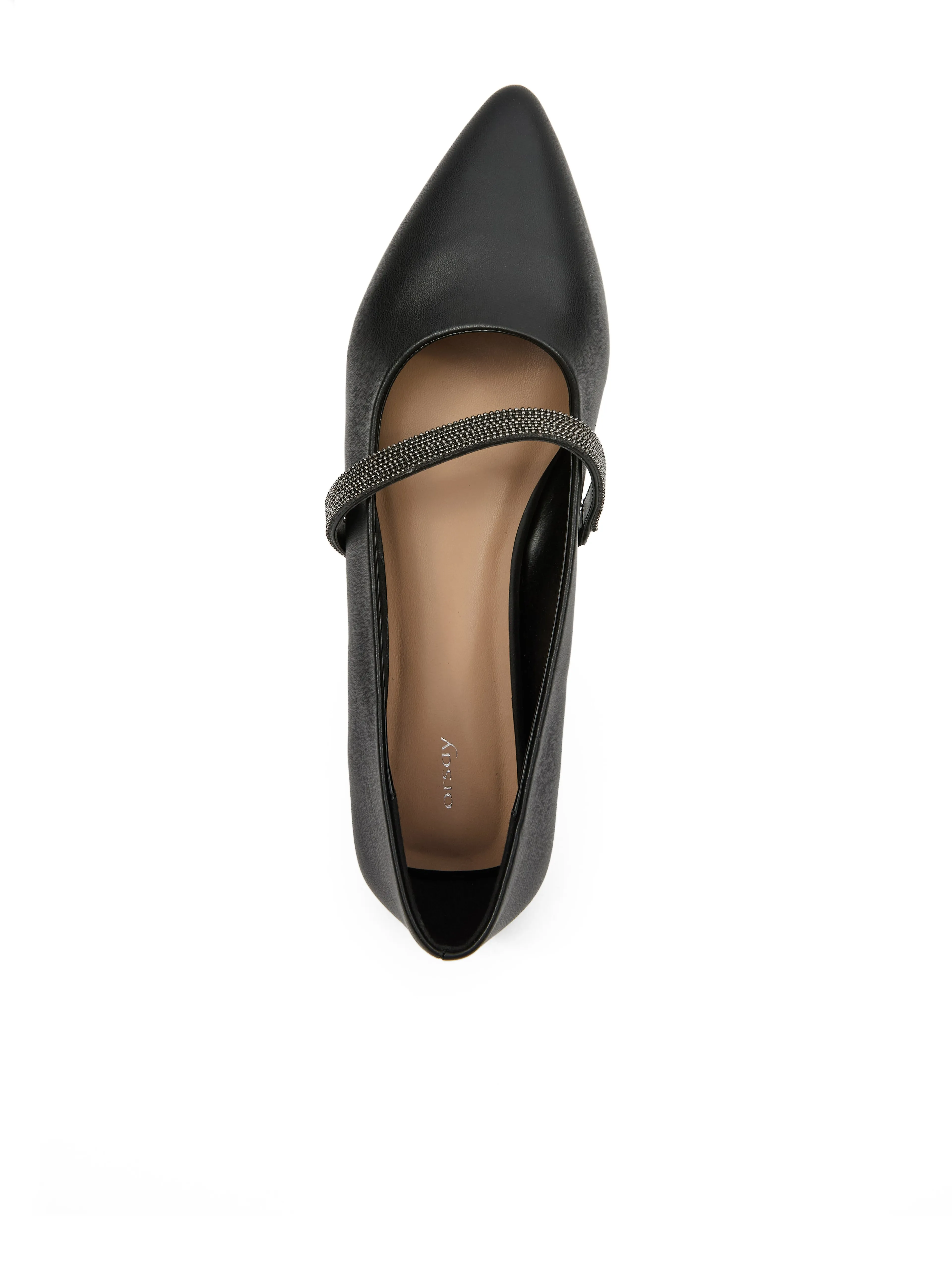 Schwarze Damen-Ballerinas ORSAY