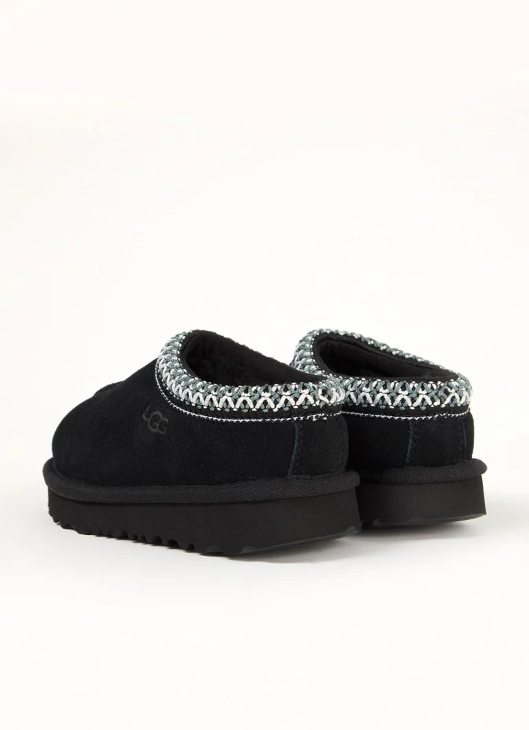 UGG Tasman suede slip-on with sheep wool