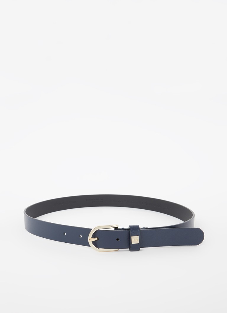 Curea din piele stacojie HUGO BOSS