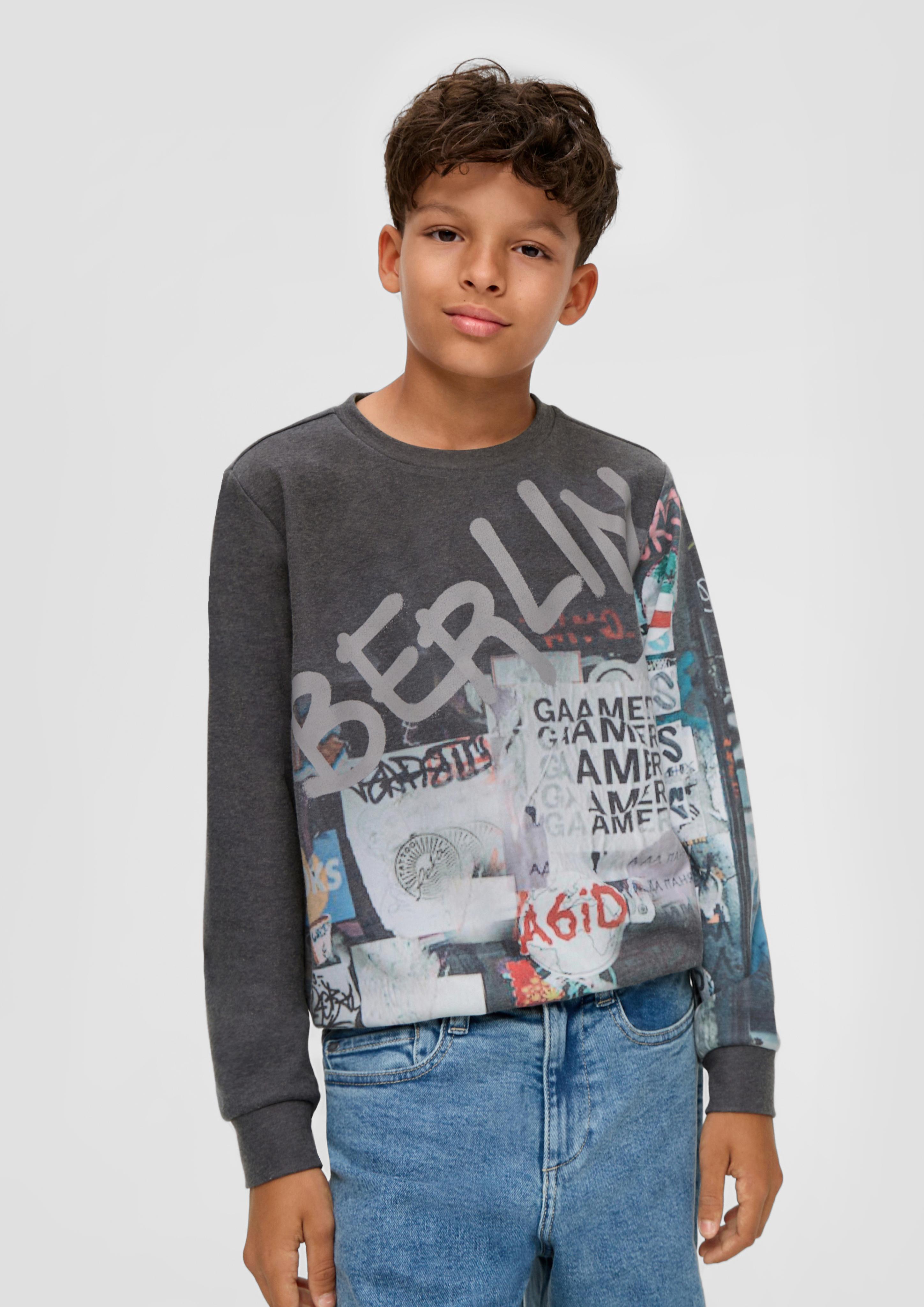 Sweatshirt mit Artwork  2141705-99D1