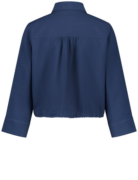 Blusenjacke mit elastischem Tunnelband