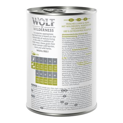 Wolf of Wilderness Senior 6 x 400 g