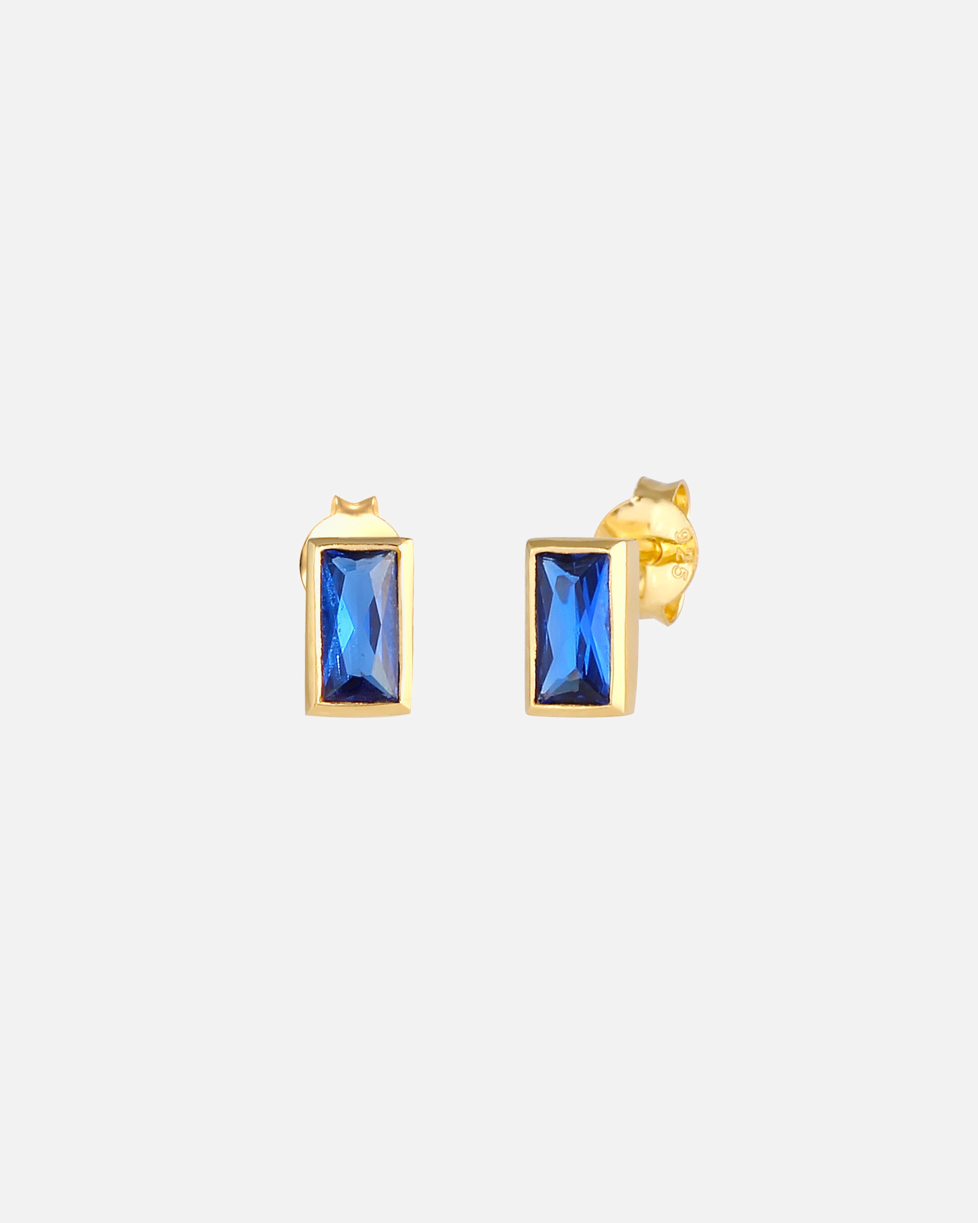 Orecchini da donna Elli in filigrana elegante con zaffiri - Argento 925/1000 placcato oro