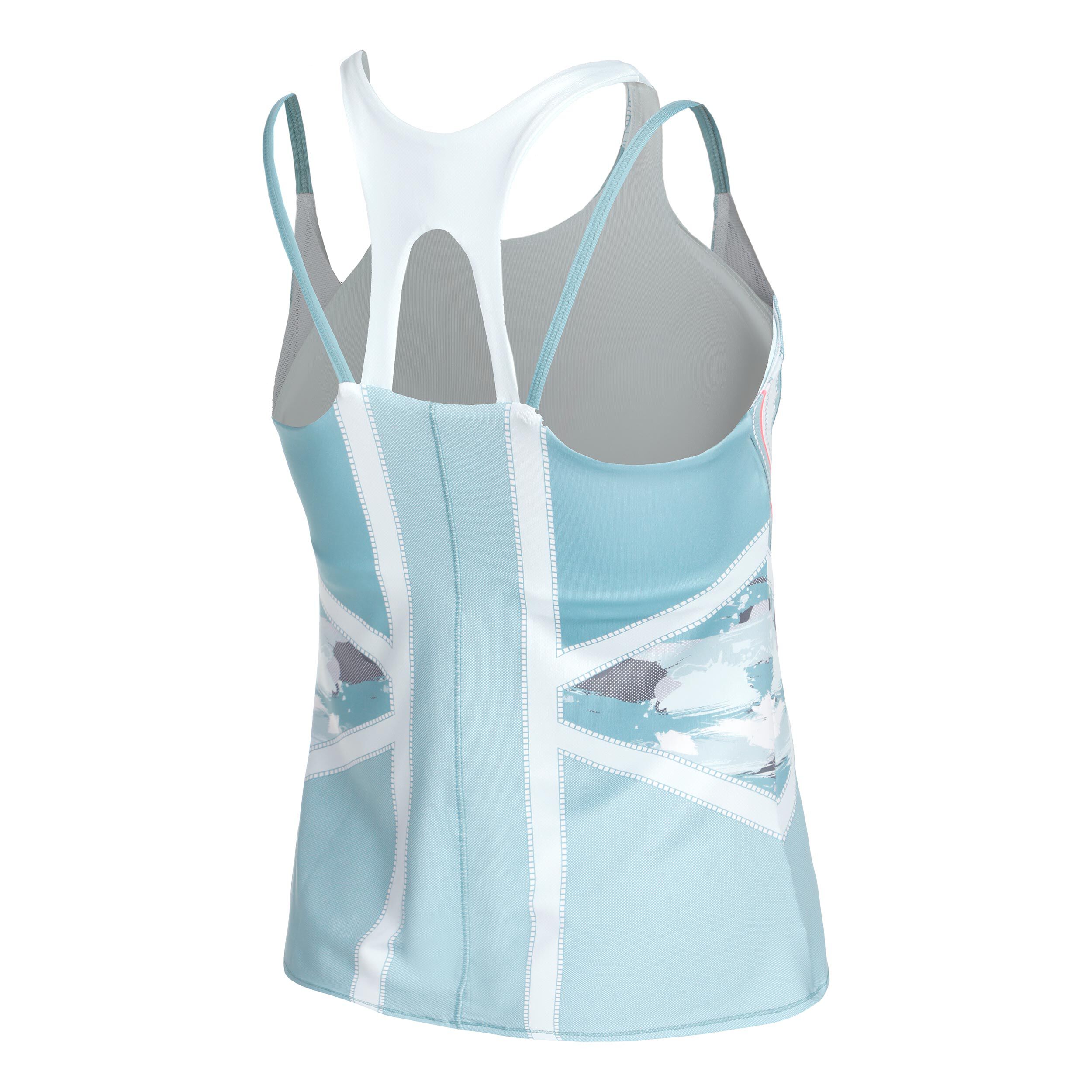 Can't Find Me Bralette Tank-Top Damen - Türkis, Mehrfarbig