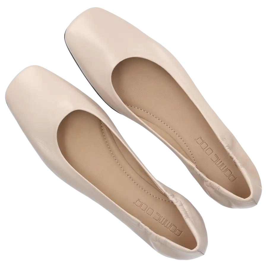 Pomme D`OR - Ballerinas 0890 Nappaleder - beige