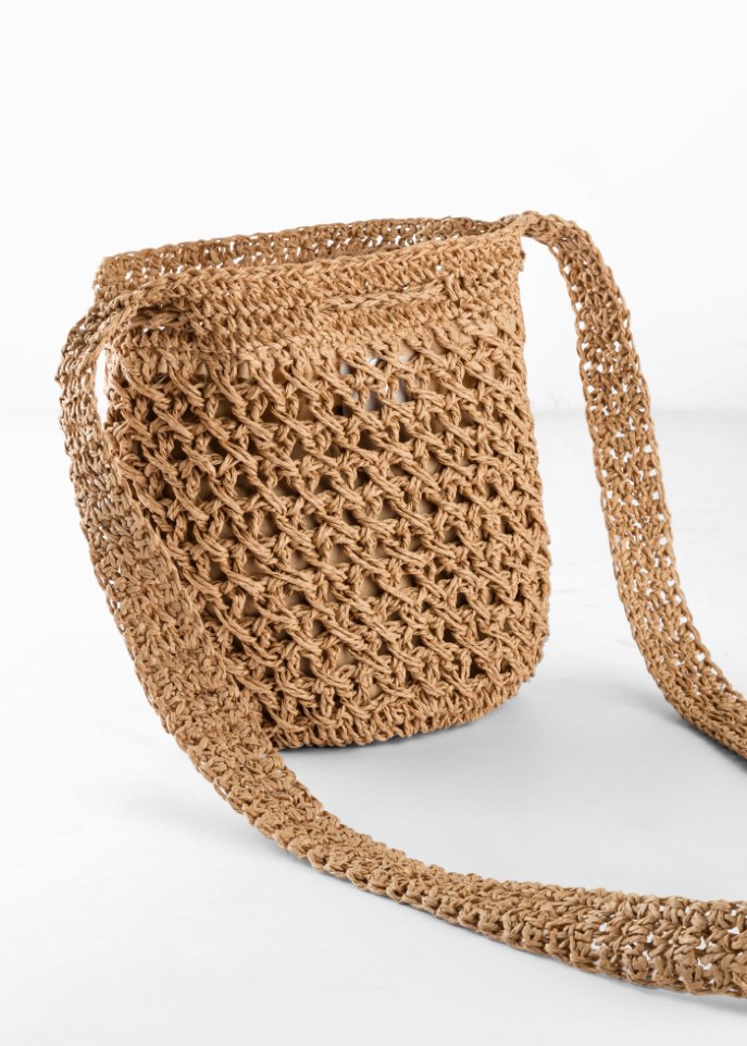 Strohbeuteltasche